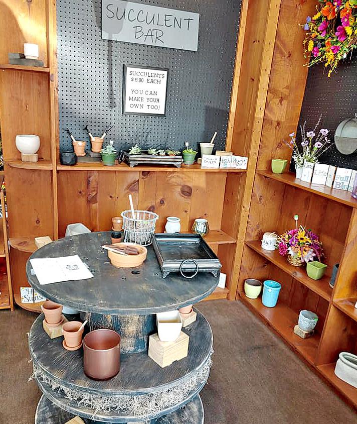 Succulent bar new at 905 Arrangements